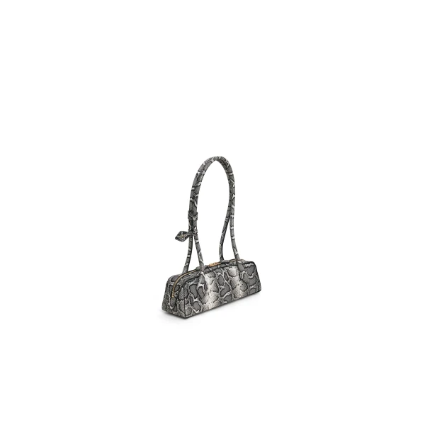 Alaïa Le Teckel Small Bag In Ayers Leather - Alaia Bags - Laser Cut Luxury - Shop at Luxury Shoes 