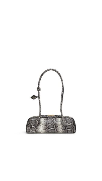 Alaïa Le Teckel Small Bag In Ayers Leather - Alaia Bags - Laser Cut Luxury - Shop at Luxury Shoes 