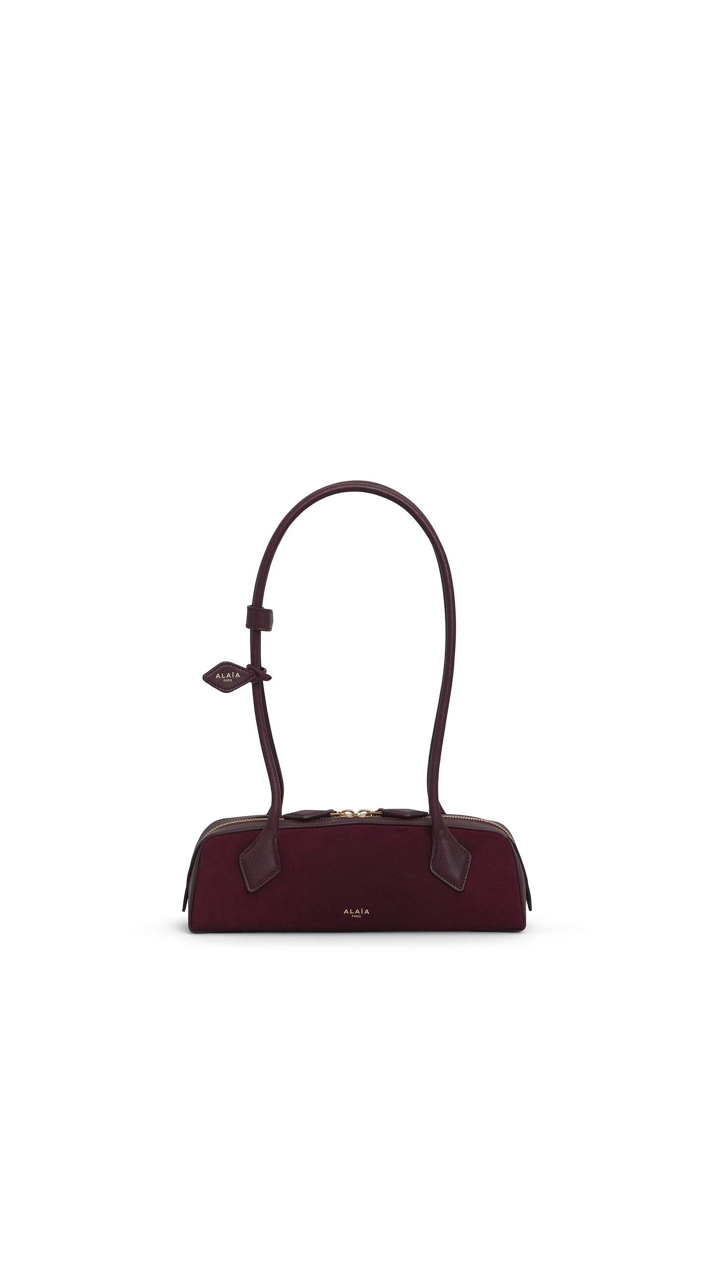 Alaïa Le Teckel Small Bi-Material Bag In Leather - Alaia Bags - Laser Cut Luxury - Shop at Luxury Shoes Alaïa Le Teckel Small Bi-Material Bag In Leather - Alaia Bags - Laser Cut Luxury - Shop at Luxury Shoes