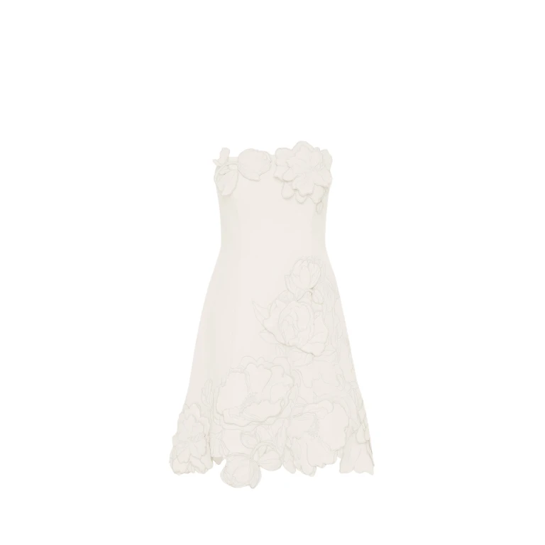 Leo Lin White Dresses Premium mini dress