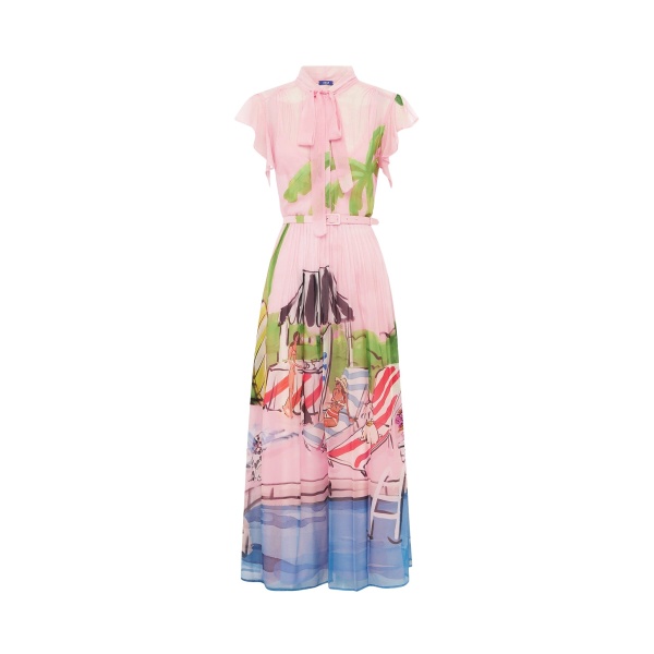Leo Lin Pink Dresses This charming