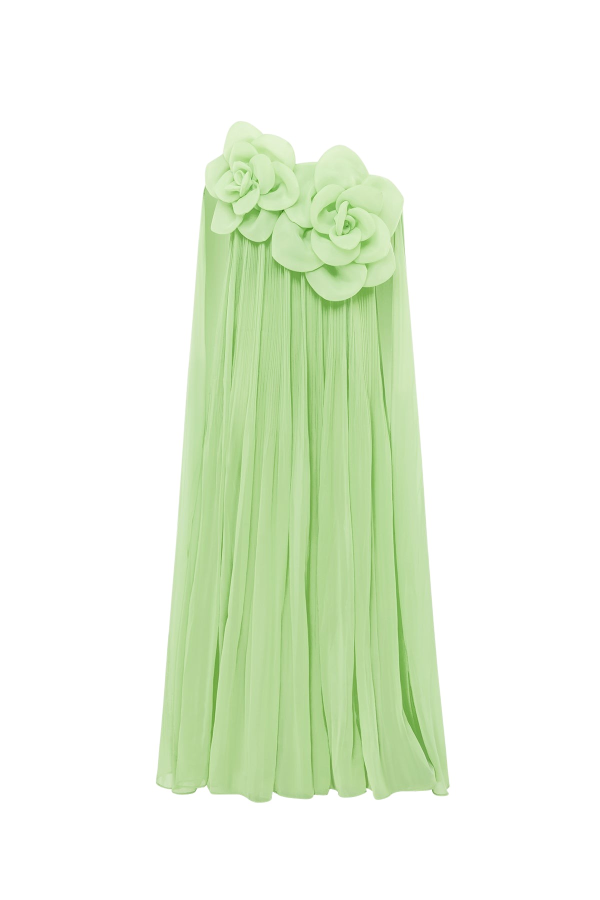 Leo Lin Jaclyn Draped Floor Length Dress
