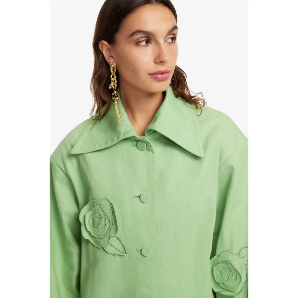 Oversized silhouette - Appliqué Jacket from Luxury Shoes 