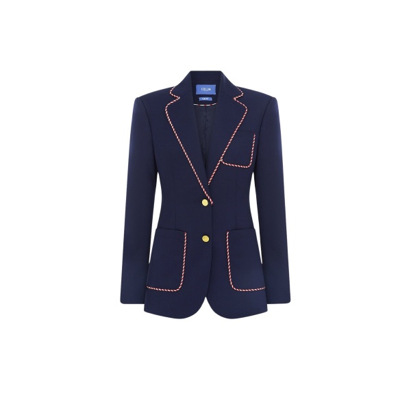 Leo Lin Blue Jackets Premium tailored blazer