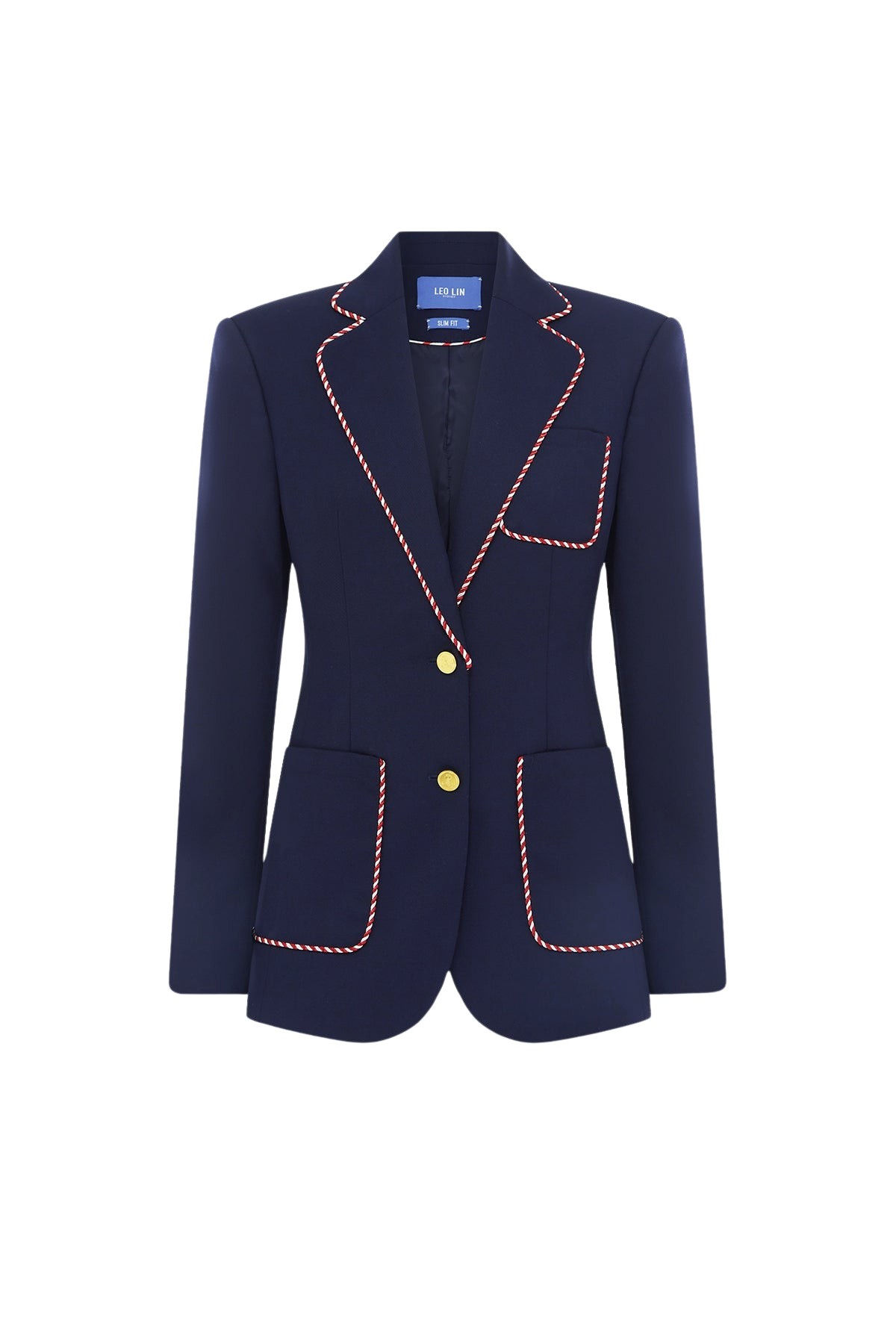 Leo Lin Blue Jackets Premium tailored blazer