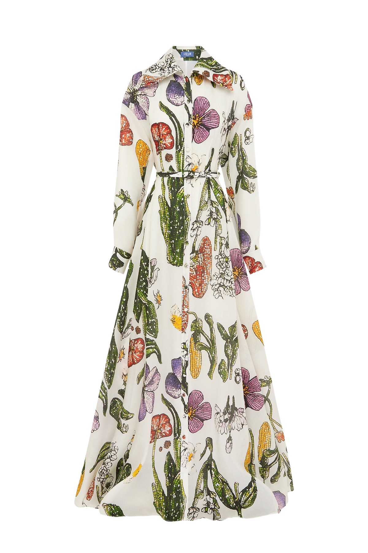 Leo Lin Josephine Silk Gown