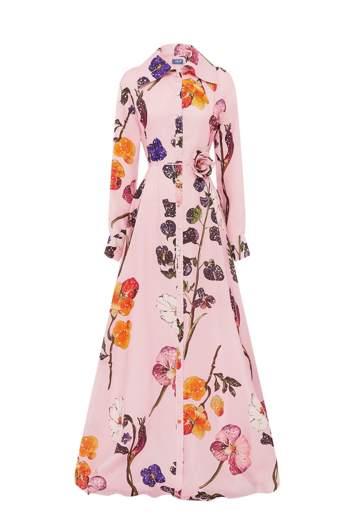 Leo Lin Josephine Silk Gown