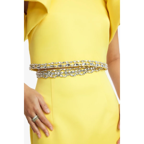 Fully lined - Embellished Maxi Skirt from Luxury Shoes 