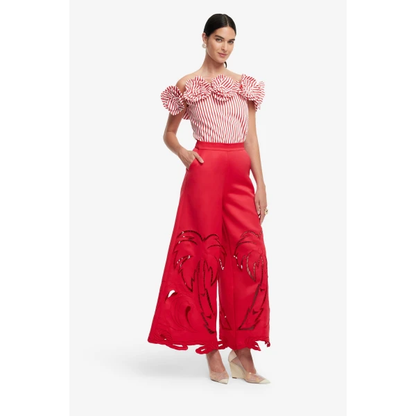 Fully lined - Off-Shoulder Top from Luxury Shoes 