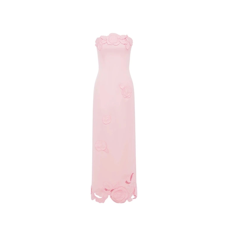 Leo Lin Pink Dresses Premium maxi dress