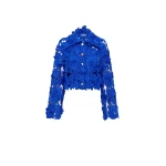 Leo-Lin-Robyn88510_nobg Leo Lin Blue Tops Premium lace shirt