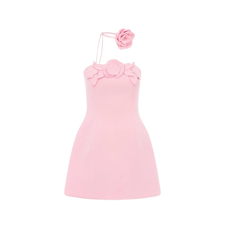 Leo Lin Pink Dresses Premium mini dress