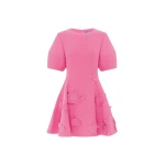 Leo-Lin-Simona48023_nobg Leo Lin Pink Dresses Premium appliqué mini dress