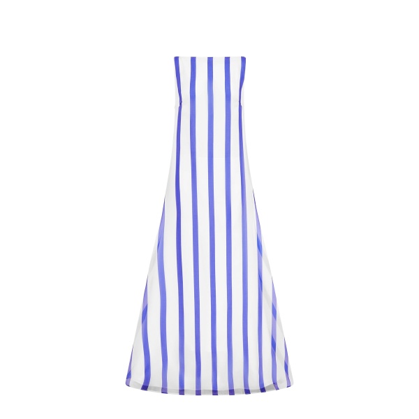 Leo Lin Blue Dresses Premium silk maxi dress