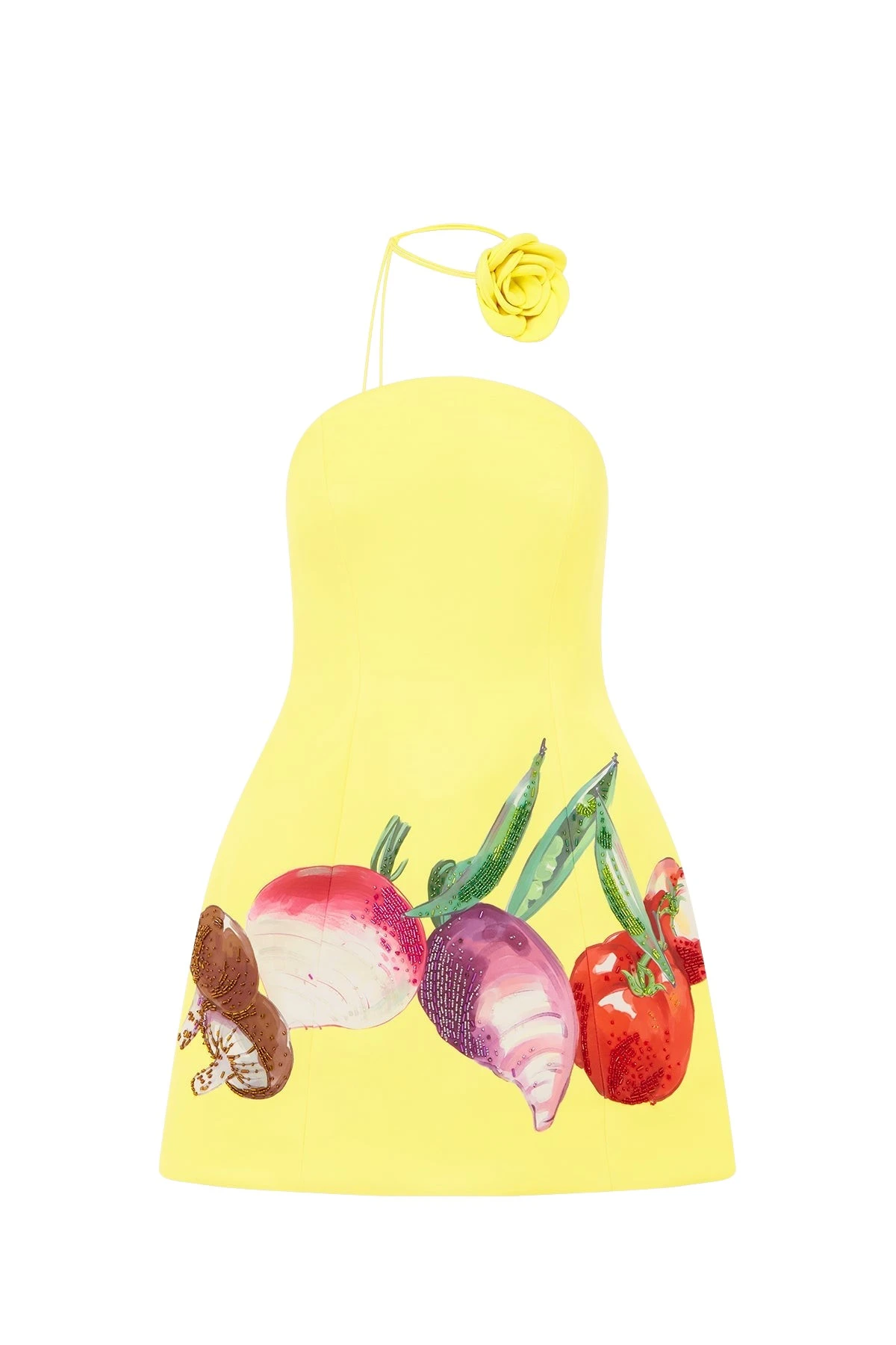 Leo-Lin-Zaria46013_nobg Leo Lin Yellow Dresses Who said veggies cant be fabulous? This is a vibrant