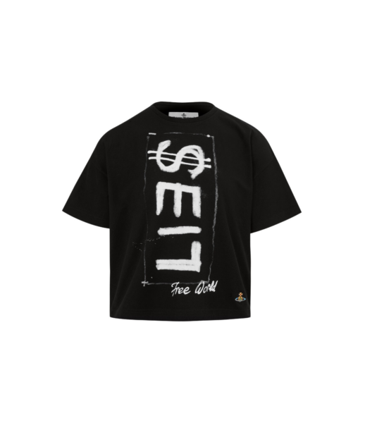 Vivienne Westwood Lies Box T-shirt - Vivienne Westwood Tops - Punk Luxury - Shop at Luxury Shoes 