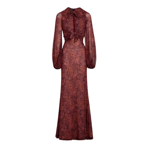 Giambattista Valli Long Cotton Paisley Field Dress - Giambattista Valli Dresses - Romantic Couture - Shop at Luxury Shoes 