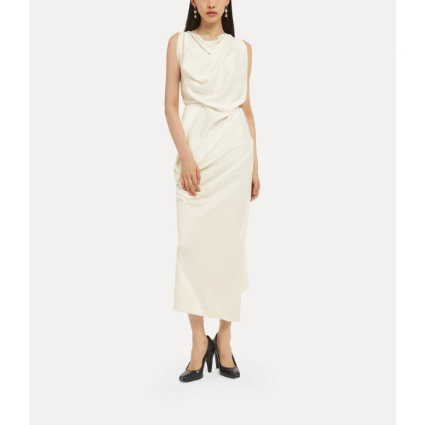 Vivienne Westwood Long Fond Dress - Vivienne Westwood Dresses - Punk Luxury - Shop at Luxury Shoes 