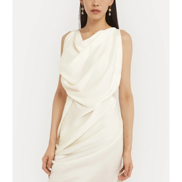 Vivienne Westwood Long Fond Dress - Vivienne Westwood Dresses - Punk Luxury - Shop at Luxury Shoes 