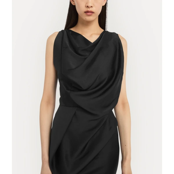 Vivienne Westwood Long Fond Dress - Vivienne Westwood Dresses - Punk Luxury - Shop at Luxury Shoes 