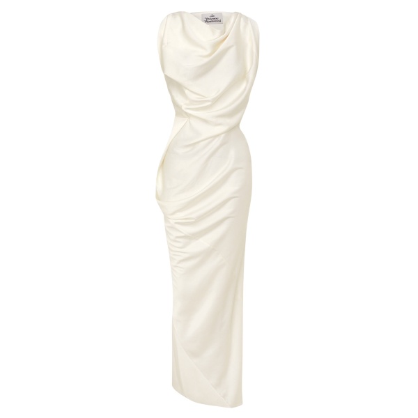 Vivienne Westwood Long Fond Dress - Vivienne Westwood Dresses - Punk Luxury - Shop at Luxury Shoes 