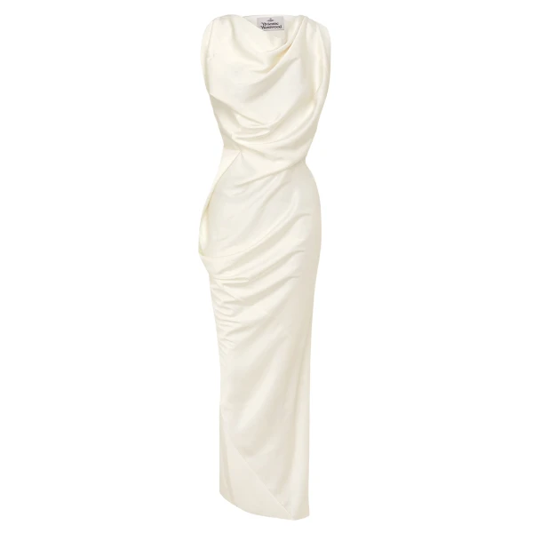 Vivienne Westwood Long Fond Dress - Vivienne Westwood Dresses - Punk Luxury - Shop at Luxury Shoes 