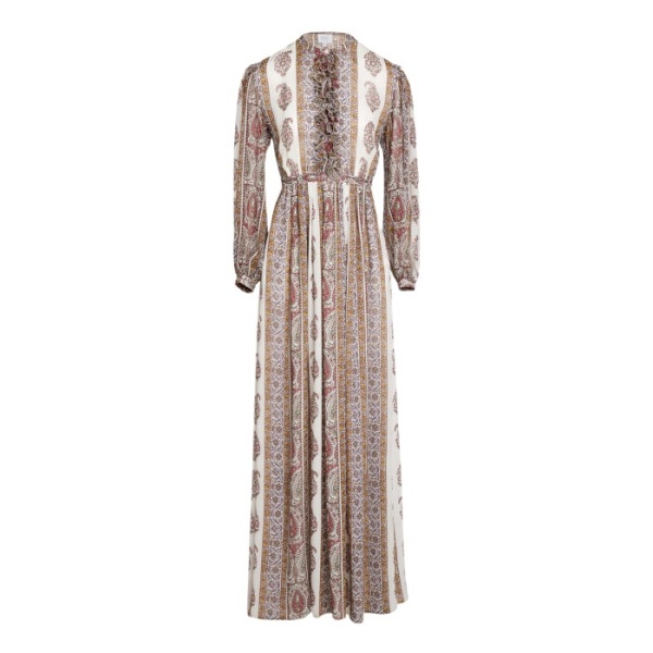 Giambattista Valli Long Paisley Silk Dress - Giambattista Valli Dresses - Romantic Couture - Shop at Luxury Shoes 