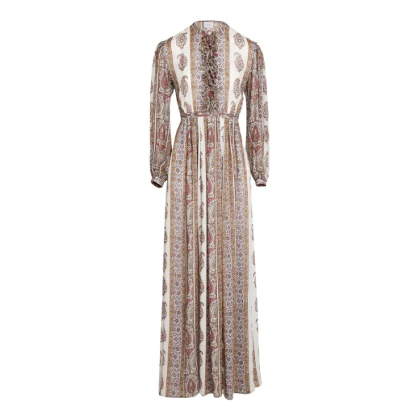 Giambattista Valli Long Paisley Silk Dress - Giambattista Valli Dresses - Romantic Couture - Shop at Luxury Shoes 