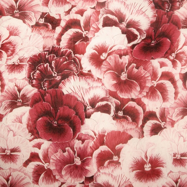 Giambattista Valli Long Ruby Pansies Silk Dress With Cape - Giambattista Valli Dresses - Romantic Couture - Shop at Luxury Shoes 