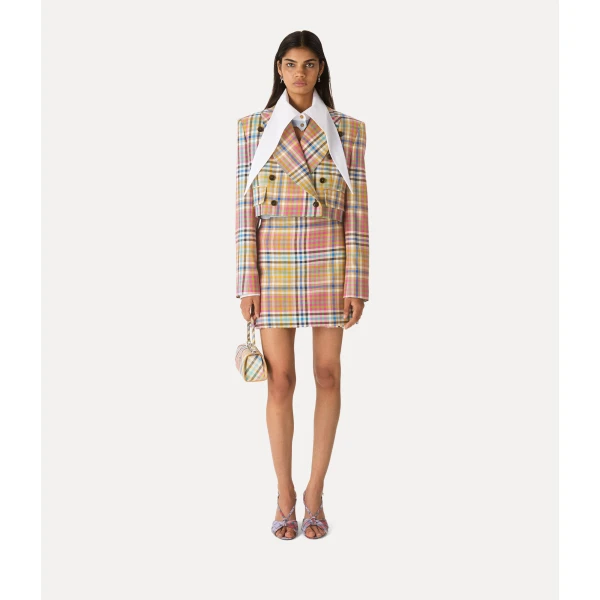 Vivienne Westwood Long Sleeve Cut Off Jacket - Vivienne Westwood Jackets - Punk Luxury - Shop at Luxury Shoes 