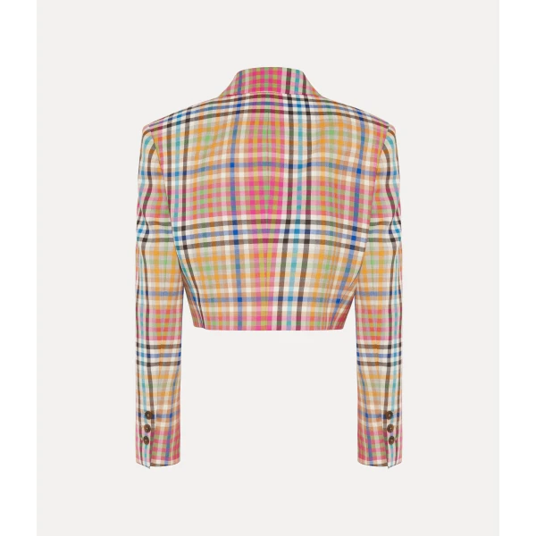 Vivienne Westwood Long Sleeve Cut Off Jacket - Vivienne Westwood Jackets - Punk Luxury - Shop at Luxury Shoes 
