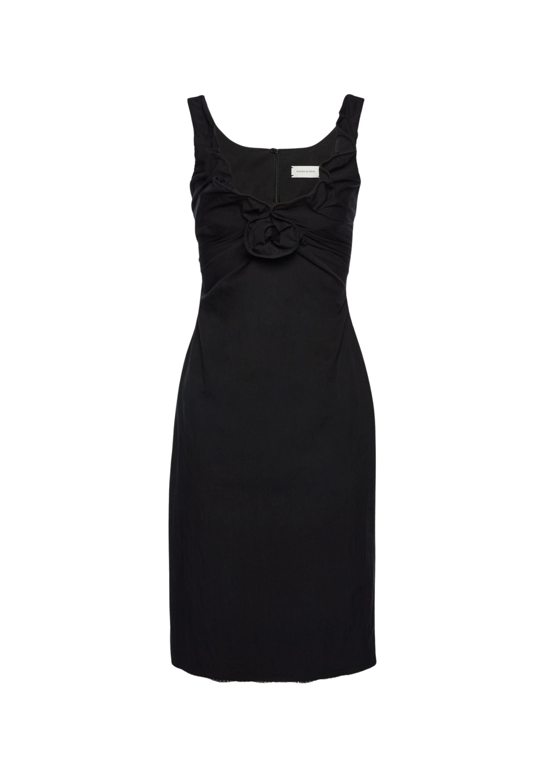 Magda-Butrym-Sleeveless-dress-with-draped-neckline-in-black-scaled42290_nobg Magda Butrym dress