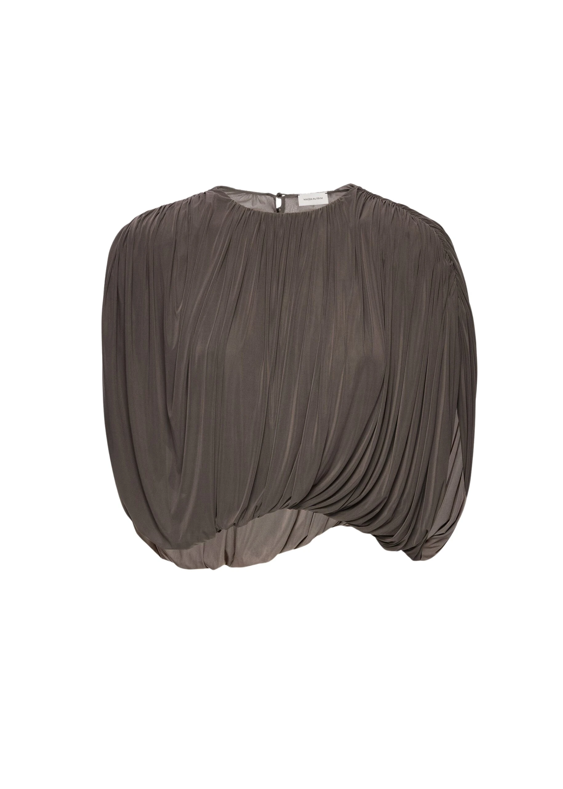 Magda-Butrym-Sleeveless-ruched-bubble-top-in-brown-scaled21901_nobg Magda Butrym dress