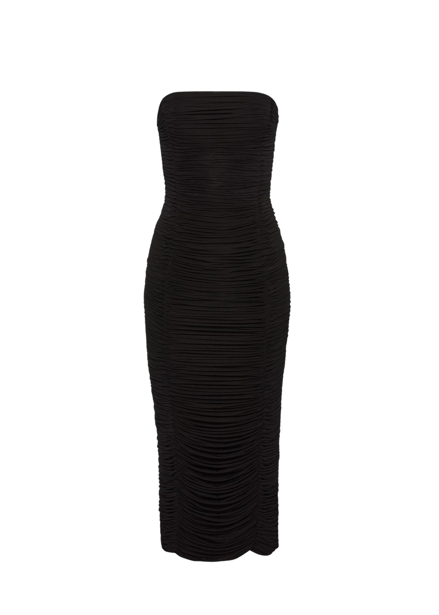 Magda-Butrym-Strapless-ruched-midi-dress-in-black-scaled13059_nobg Magda Butrym dress