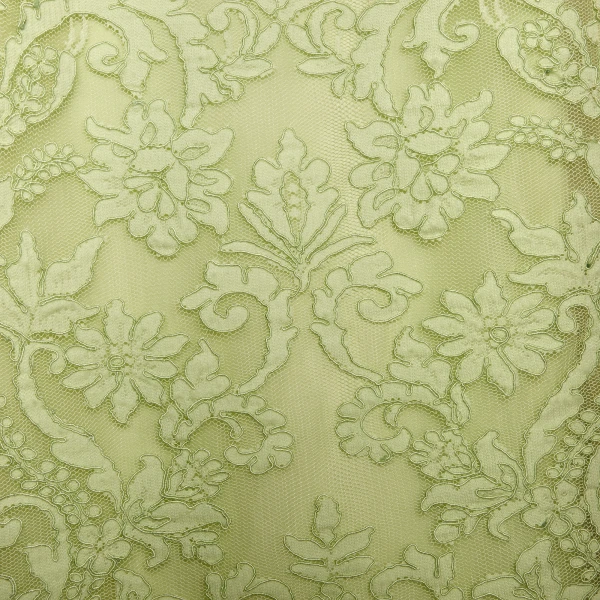 Giambattista Valli Midi Lime Embroidered Lace Dress - Giambattista Valli Dresses - Romantic Couture - Shop at Luxury Shoes 