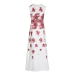 Giambattista Valli Midi Ruby Pansies Sequin Dress - Giambattista Valli Dresses - Romantic Couture - Shop at Luxury Shoes 