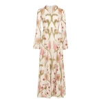 Giambattista Valli Midi Suzani Tribute Kaftan - Giambattista Valli Dresses - Romantic Couture - Shop at Luxury Shoes 