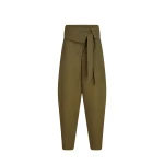 The Attico Military Green Long Pant - The Attico Pants - Designed by Gilda Ambrosio & Giorgia Tordini - Shop at Luxury Shoes 