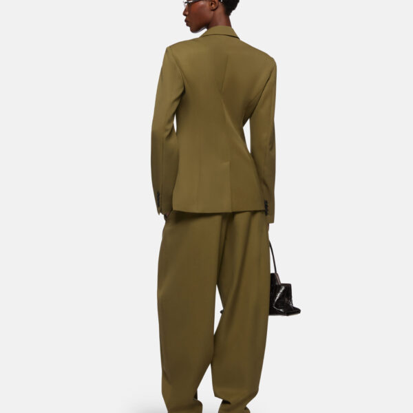 The Attico Military Green Long Pant, view 3