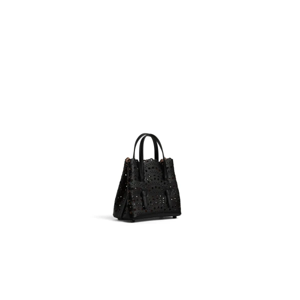 Alaïa Mina 16 Bag In Vienne Wave Calfskin - Alaia Bags - Laser Cut Luxury - Shop at Luxury Shoes 