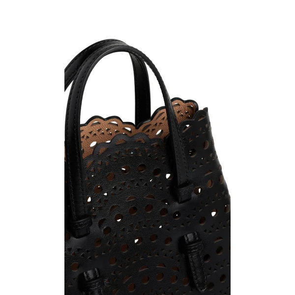 Alaïa Mina 16 Bag In Vienne Wave Calfskin - Alaia Bags - Laser Cut Luxury - Shop at Luxury Shoes 