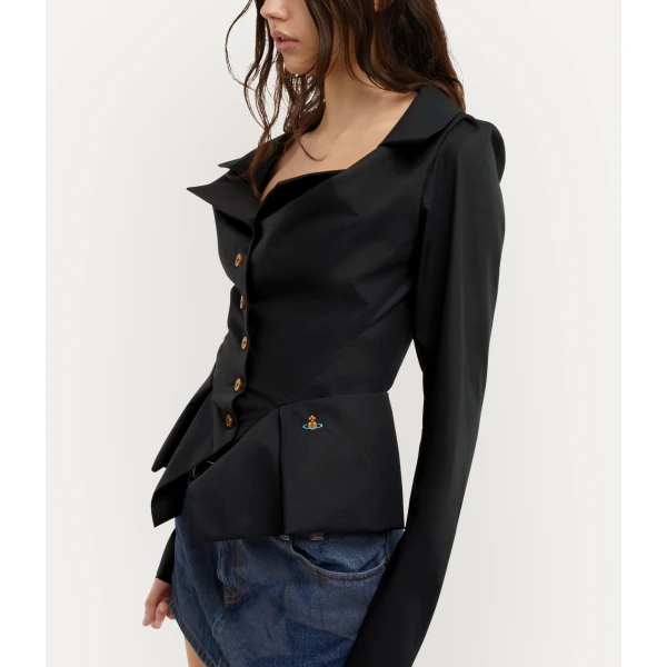 Vivienne Westwood Monday Shirt - Vivienne Westwood Tops - Punk Luxury - Shop at Luxury Shoes 