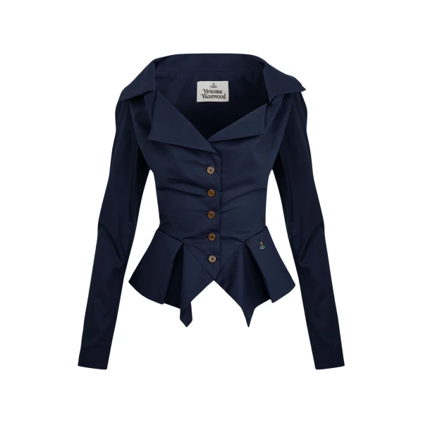 Vivienne Westwood Monday Shirt - Vivienne Westwood Tops - Punk Luxury - Shop at Luxury Shoes 