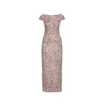 Oscar de la Renta Mosaic Crystal Embroidered Gown - Oscar de la Renta Dresses - American Couture - Shop at Luxury Shoes 