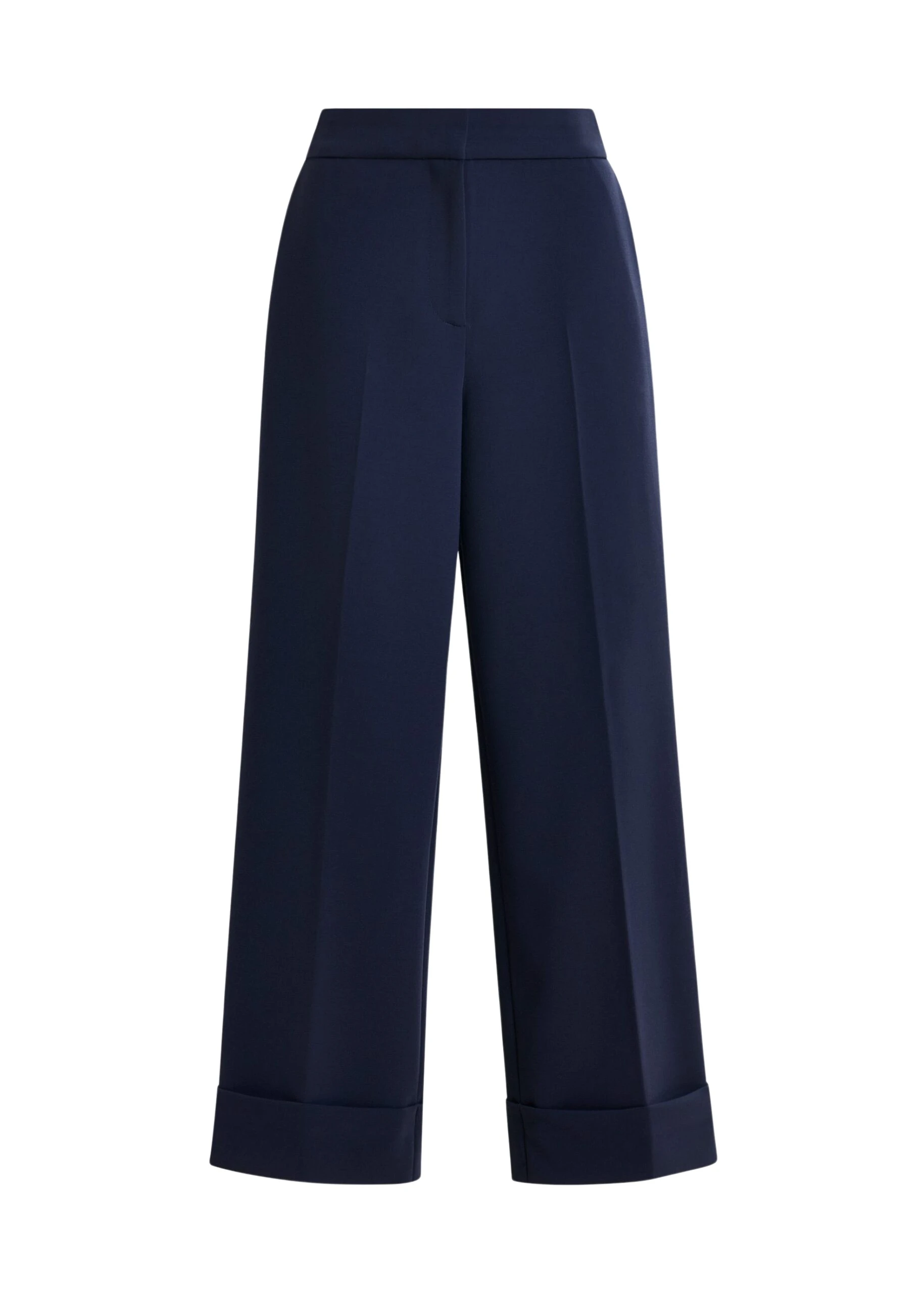 Navy-cropped-pants-with-folded-cuffs-Essentiel-Antwerp-Pants-scaled65941_nobg Essentiel Antwerp Navy cropped pants with folded cuffs - Essentiel Antwerp Pants - Colorful Belgian Design - Shop at Luxury Shoes