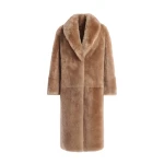 Nour-Hammour-Anais-Textured-Shearling-Coat-scaled70389_nobg Nour Hammour Coats Color | Anaïs Textured Shearling Coat luxury leather Coats from Luxury Shoes