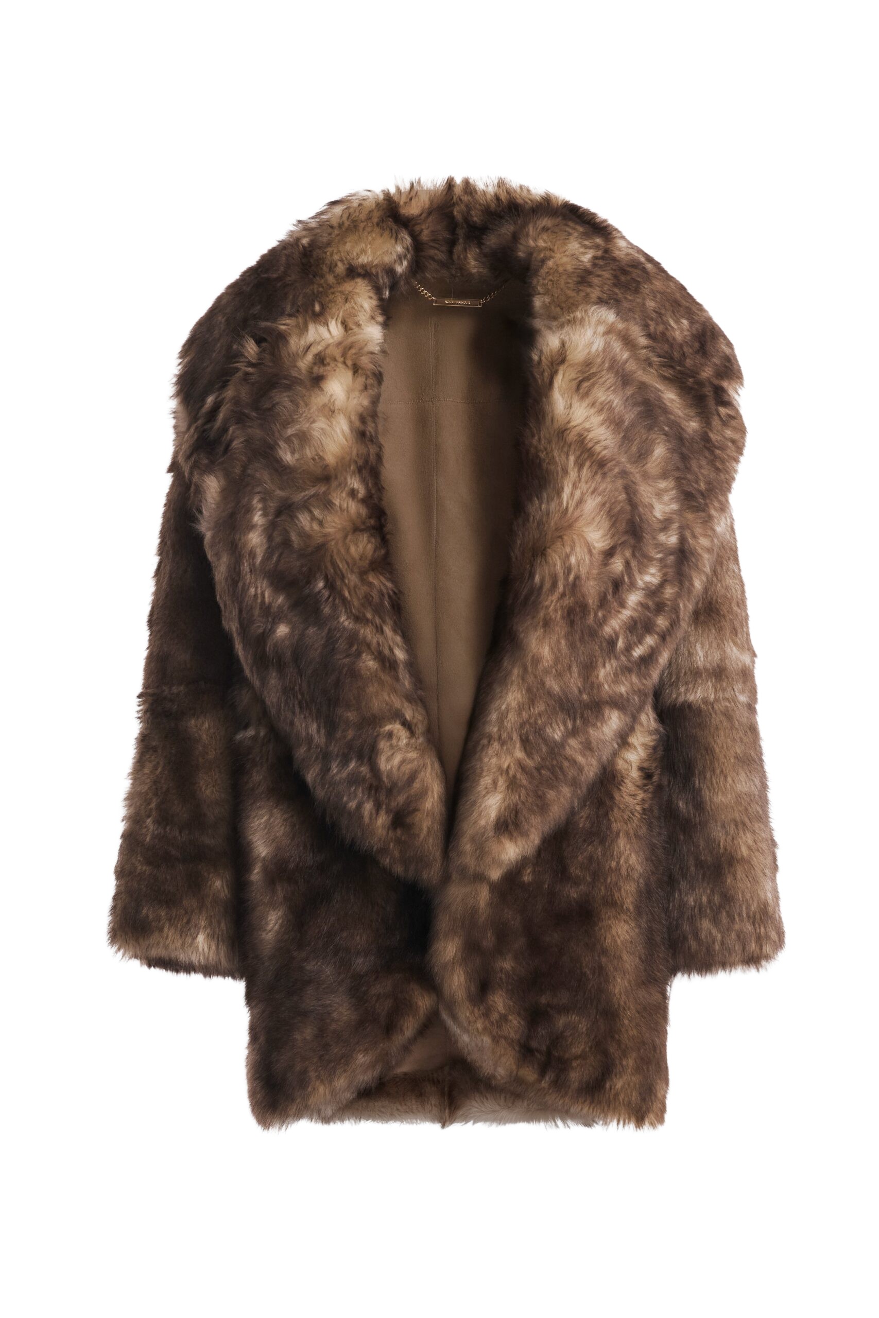 Nour Hammour Aurora Sumptuous Shearling Coat