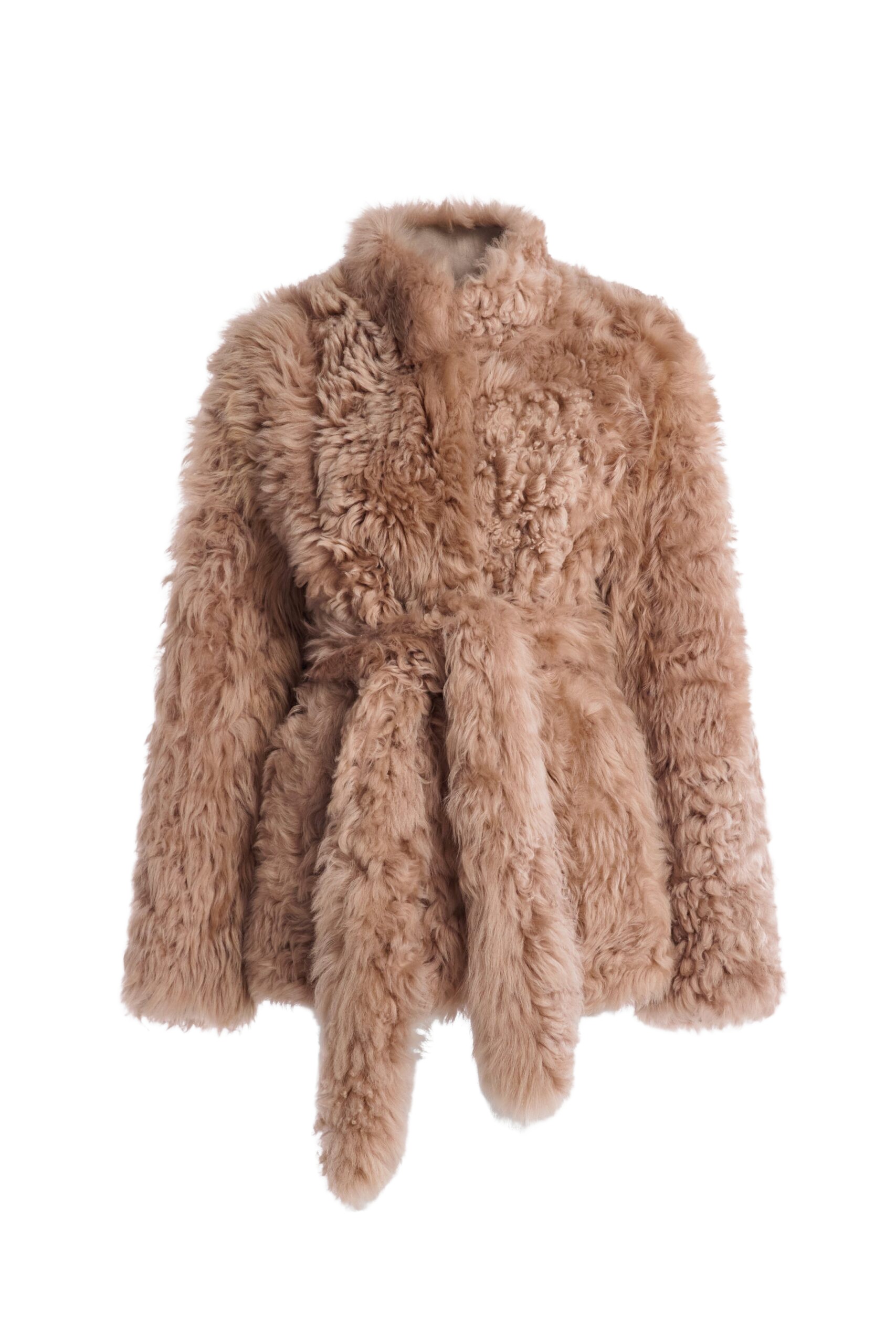 Nour Hammour Elsa Ladylike Shearling Coat