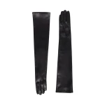 Nour Hammour Gloves Color | Extra Long Gloves Butter Soft Leather Gloves luxury leather Gloves from Luxury Shoes 