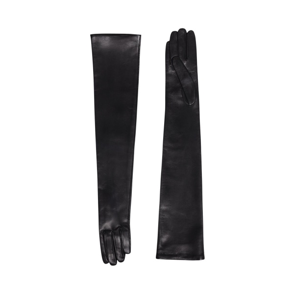Nour Hammour Gloves Color | Extra Long Gloves Butter Soft Leather Gloves luxury leather Gloves from Luxury Shoes 
